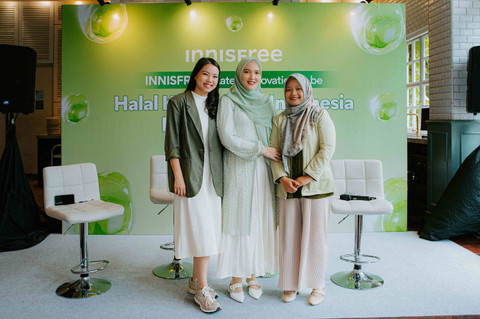 Acara media gathering Innisfree Indonesia, memperkenalkan Innisfree sebagai brand K-Beauty halal, di Wyls Kitchen Pakubuwono, Senin (25/11/2024). Foto: Dok. Innisfree Indonesia
