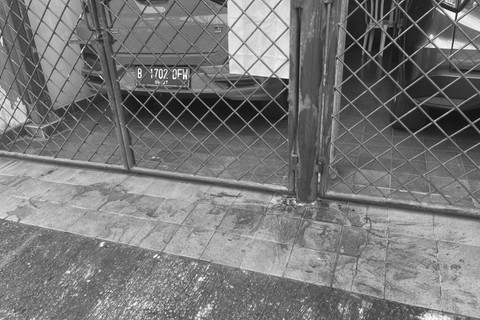 Rumah TKP dan Bekas Darah Ibu Pelaku. Foto: Rayyan Farhansyah/kumparan