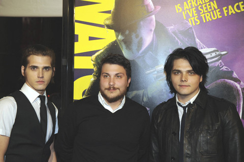 Grup musik 'My Chemical Romance' tiba di pemutaran perdana film Watchmen di Grauman's Chinese Theatre di Hollywood, California, pada tanggal 2 Maret 2009. Foto: Gabriel Bouys/AFP