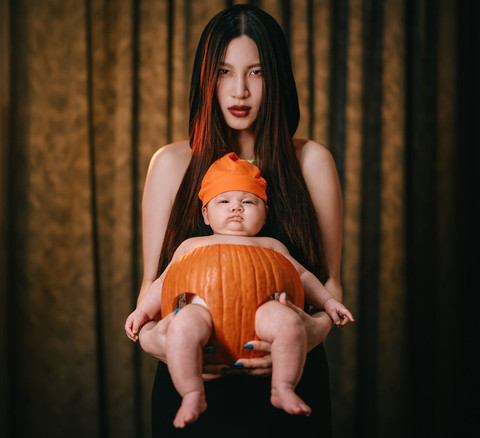 Patricia Gouw dan baby Zoe. Foto: Instagram/patriciagouw