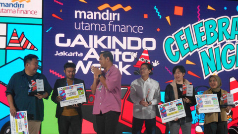 Closing ceremony Gaikindo Jakarta Auto Week (GJAW) 2024. Foto: Sena Pratama/kumparan