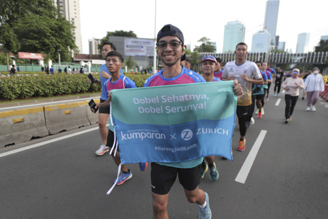 Teman kumparan Running Club kembali menggelar Fun Run pada Minggu, (1/12/2024). Foto: Iqbal Firdaus/kumparan