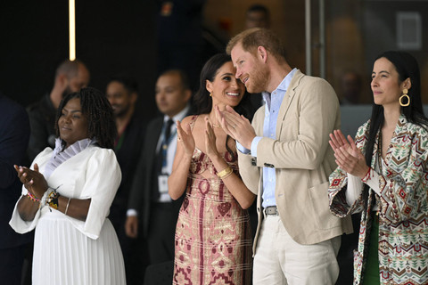 Pangeran Harry dan Meghan Markle. Foto: Raul Arboleda/AFP