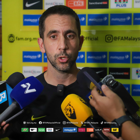 Pau Marti Vicente, Pelatih Timnas Malaysia. Foto: FA Malaysia