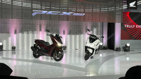 Peluncuran Honda PCX 160 generasi terbaru. Foto: Aditya Niagara/kumparan
