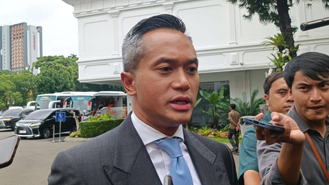 Ketua Umum KADIN, Anindya Bakrie di Istana Negara, Jakarta Pusat, Jumat (6/12). Foto: Zamachsyari/kumparan
