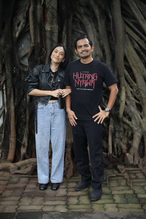 Taskya Namya sama Eduwart Manalu. Foto: Aditia Noviansyah/kumparan