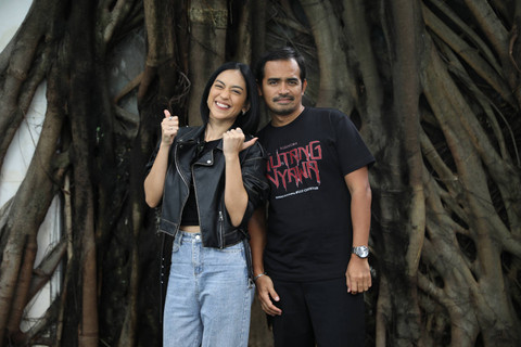 Taskya Namya sama Eduwart Manalu. Foto: Aditia Noviansyah/kumparan