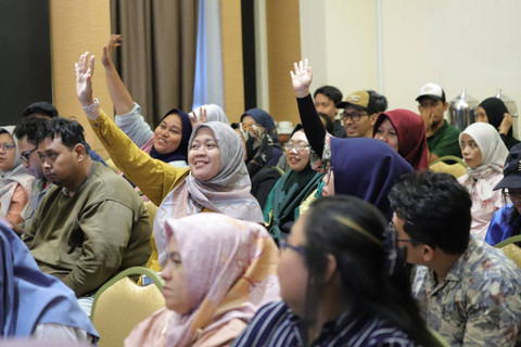 Keseruan talkshow kumparan Hangout membahas Legalitas Usaha UMKM bersama Kemenves pada Kamis (5/12). Foto: kumparan