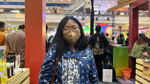 Kepala Bidang UKM dan Koperasi DIY, Veronica Setioningtyas Prativi, dalam Semarak SiBakul, Kamis (5/12). Foto: Muhammad Hafiq/Pandangan Jogja