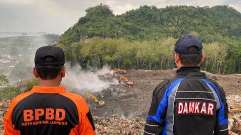 Kadis Pemadam Kebakaran dan Penyelamatan Kota Bandar Lampung, Anthony Irawan. | Foto: Sinta Yuliana/Lampung Geh