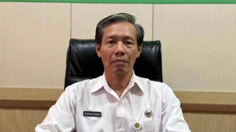Kepala Dinas Lingkungan Hidup (DLH) Kabupaten Bantul, Bambang Purwadi Nugroho. Foto: Arif UT/Pandangan Jogja