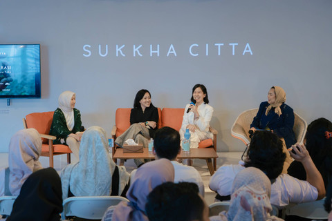 Konferensi pers pembukaan pameran Regenerasi dari SukkhaCitta. Foto: dok. SukkhaCitta