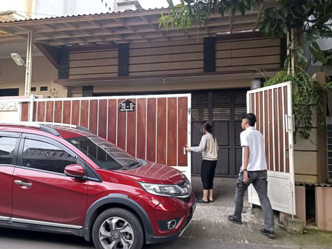 Lokasi dugaan aksi penculikan wanita di Antapni, Bandung, pada Minggu (8/12/2024). Foto: Robby Bouceu/kumparan