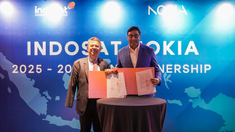 Indosat Ooredoo Hutchison (IOH) mengumumkan kemitraan dengan Nokia untuk memperluas jaringan 4G LTE dan 5G di berbagai wilayah Indonesia, termasuk daerah terpencil. Foto: Indosat Ooredoo Hutchison