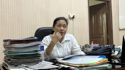 Kepala Dinas Lingkungan Hidup (DLH) Kabupaten Sleman, Epiphana Kristiyani. Foto: Resti Damayanti/Pandangan Jogja