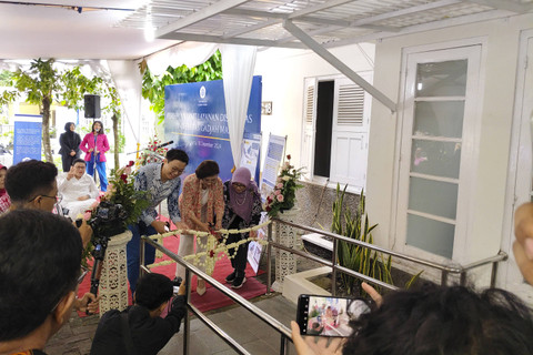 UGM meresmikan Unit Layanan Disabilitas di Jalan Mahoni C-18, Bulaksumur, kompleks UGM, Selasa (10/12/2024). Foto: Arfiansyah Panji Purnandaru/kumparan