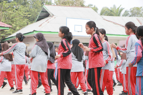 Ilustrasi olahraga di sekolah. Foto: ATTOMY/Shutterstock