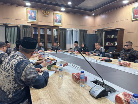 Kunjungan kerja Komisi II DPRD Lampung ke Provinsi Banten guna mempelajari strategi pengembangan sektor UMKM | Foto : Ist