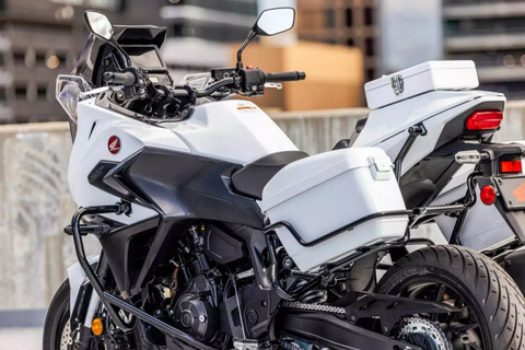 Honda NT1100, motor sport touring khusus untuk polisi di Amerika Serikat (AS). Foto: Honda