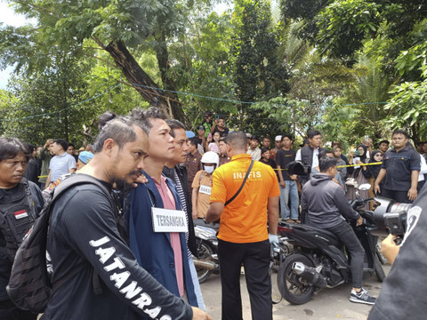 Agus Buntung di Islamic Center NTB, Kota Mataram. Di tempat ini Agus mengajak korban berputar-putar.  Foto: Dok. kumparan