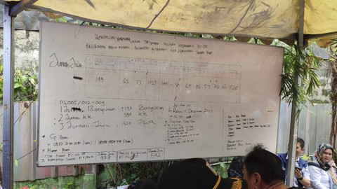 Suasana di SDN 09 Kebon Kosong yang dijadikan posko pengungsian warga terdampak kebakaran di Kemayoran, Jakarta Pusat. Foto: Rachmadi Rasyad/kumparan