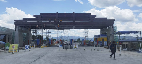 Gerbang Tol Prambanan. Foto: Angga Sukmawijaya/kumparan