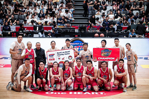 Kegiatan BeAT on BeAT Charity Game di Honda DBL. Foto: dok. AHM