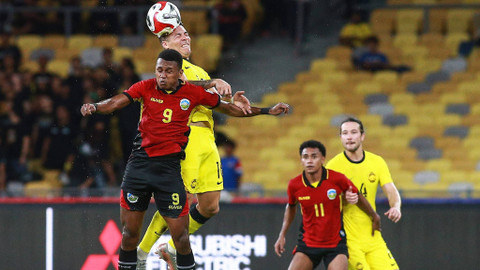 Malaysia vs Timor Leste dalam laga kedua Grup A Piala AFF 2024 di Stadion Bukit Jalil, Rabu (11/12). Foto: FA Malaysia