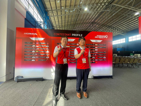 Ajang Honda Asia & Oceania Motorcycle Technician Skill Contest (AOC) yang berlangsung di Filipina dari10-14 Desember 2024. Foto: Sena Pratama/kumparan