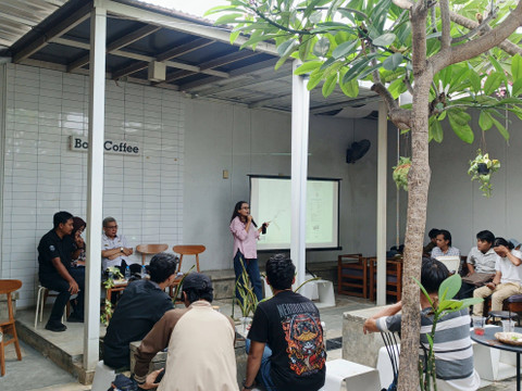 Diskusi publik dengan tema 