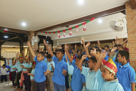  Kunjungan SPK Jakarta Nanyang School ke Panti Asuhan Desa Putera pada hari Senin, 9 Desember 2024. Foto: Dok. SPK Jakarta Nanyang School