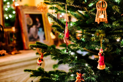 Ilustrasi Rekomendasi Hiasan Pohon Natal. Sumber: Unsplash/Bruno Martins