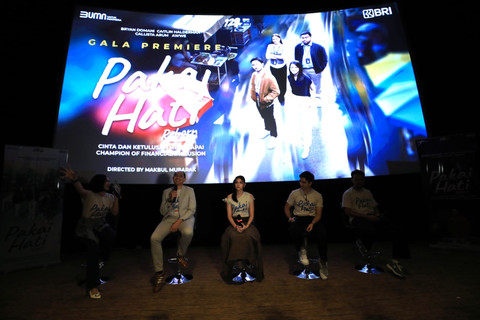 BRI luncurkan Web Series Pakai Hati Reborn di XXI Plaza Senayan, Jakarta, Jumat (14/12/2024). Foto: Dok. BRI