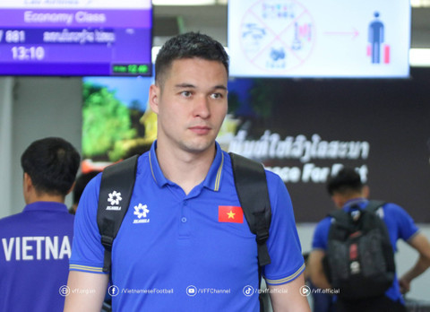 Kiper Timnas Vietnam, Filip Nguyen, di Piala AFF 2024. Foto: VFF