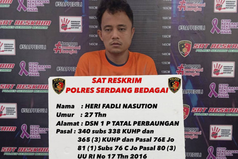 Heri Fadli Nasution. Foto: Dok. Polres Sergai