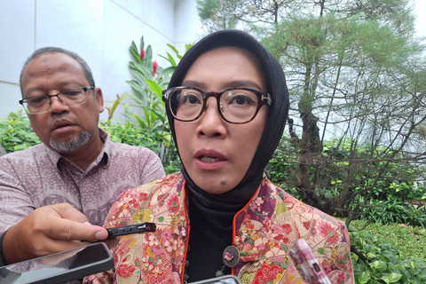 Direktur Jenderal (Dirjen) Energi Baru Terbarukan dan Konversi Energi (EBTKE) Eniya Listiani di Kantor Kementerian ESDM, Jakarta Pusat, Selasa (17/12/2024). Foto: Argya D. Maheswara/kumparan 