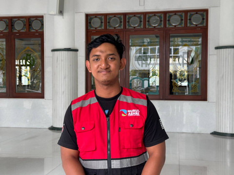 Foordinator Partnership dan Komunikasi Masjid Nurul Ashri, Faturrahman Arhaby. Iqbaltwq/Pandangan Jogja