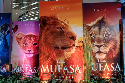 Gala premiere film terbaru Disney, Mufasa: The Lion King, di XXI Gandaria City, Jakarta Selatan, Selasa (17/12/2024). Foto: Vincentius Mario/kumparan