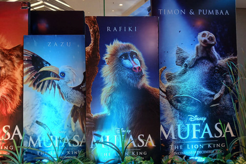 Gala premiere film terbaru Disney, Mufasa: The Lion King, di XXI Gandaria City, Jakarta Selatan, Selasa (17/12/2024). Foto: Vincentius Mario/kumparan