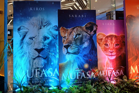 Gala premiere film terbaru Disney, Mufasa: The Lion King, di XXI Gandaria City, Jakarta Selatan, Selasa (17/12/2024). Foto: Vincentius Mario/kumparan