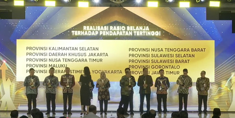 APBD Awards 2024 di Hotel Sahid Jakarta, Rabu (18/12/2024). Foto: Dok Kemendagri