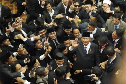 Prabowo di kampus Al-Azhar Kairo Mesir, Rabu (18/12/2024). Foto: Instagram/ @sekretariat.kabinet