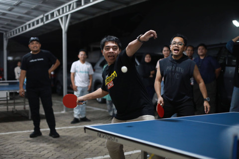 Arifin Asydhad saat bertanding di Pemred Cup 2024. Foto: Syawal Febrian Darisman/kumparan