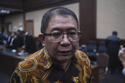 Toras Sotarduga Panggabean di Pengadilan Tipikor Jakarta, Kamis (19/12/2024). Foto: Akbar Nugroho Gumay/ANTARA FOTO