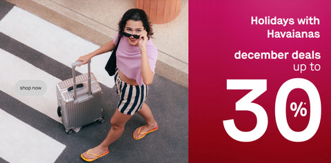 Diskon Havaianas. Foto: havaianas.co.id