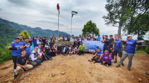 TDA Depok Gelar One Day Hike di Bukit Paniisan Bogor