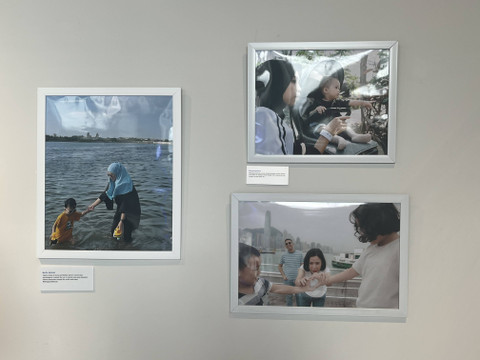 Pameran foto Cussons Baby 'Unfiltered Moments: Bangga Jadi Bunda' di Ashta Spac8, Jakarta. Foto: Nabilla Fatiara/kumparan