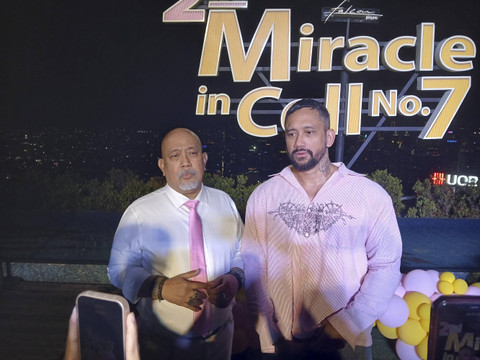 Acara gala dinner film 2nd Miracle In Cell No. 7 di Thamrin, Jakarta Pusat, Jumat (20/12/2024).    Foto: Vincentius Mario/kumparan