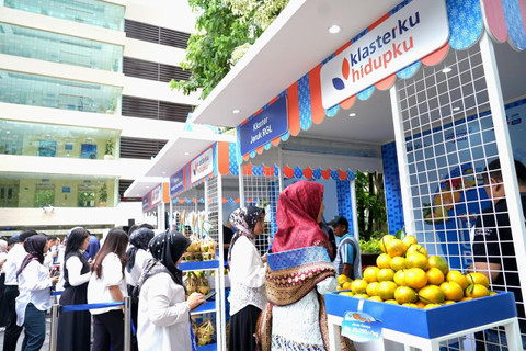 Jeruk Gerga Curup, Bengkulu pada Bazzar UMKM BRI di Kantor Pusat BRI, Jakarta. Foto: Dok. BRI